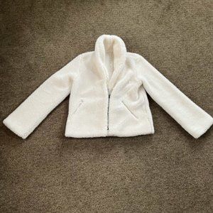 ALO Yoga white "Cozy Up" jacket - XS